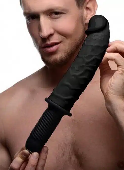 The Curved Dicktator 13 Mode Vibrating Dildo