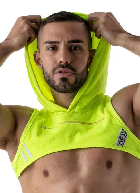 ToF Paris Neon Hoody Harness Yellow