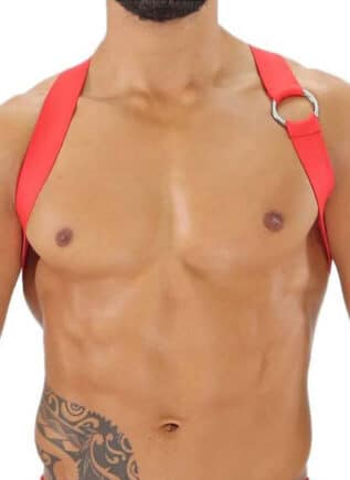 ToF Paris Party Boy Harness Red