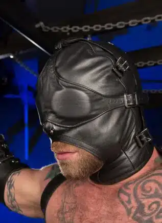 Mr. S Leather Asylum Hood