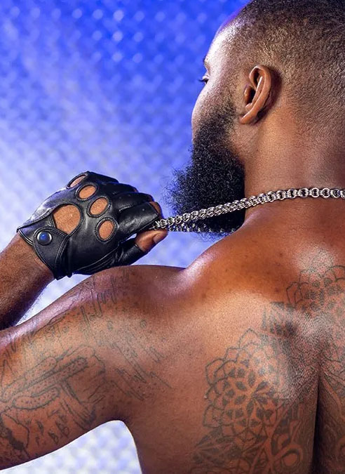 Mr. S Leather Fingerless Gloves