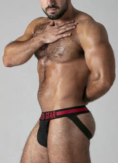 Locker Gear Push It Jockstrap Red