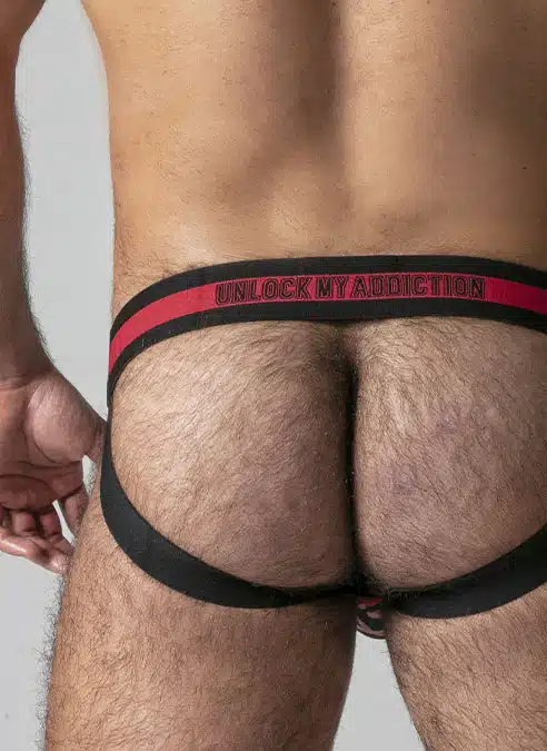 Locker Gear Push It Jockstrap Red