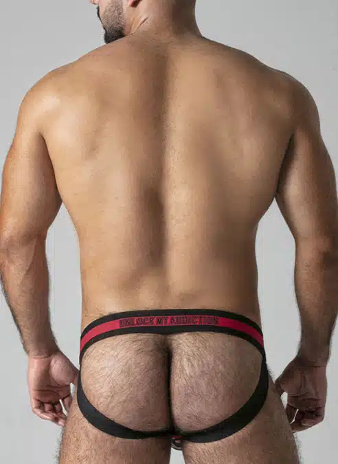 Locker Gear Push It Jockstrap Red