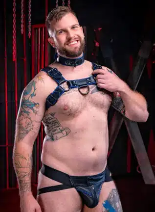 Mr. S Leather Hardline Jockstrap Blue