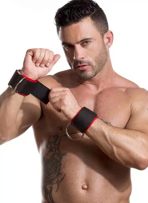 665 Neoprene Universal Restraints Red