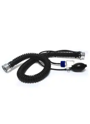 Aroma pump hose for gas mask