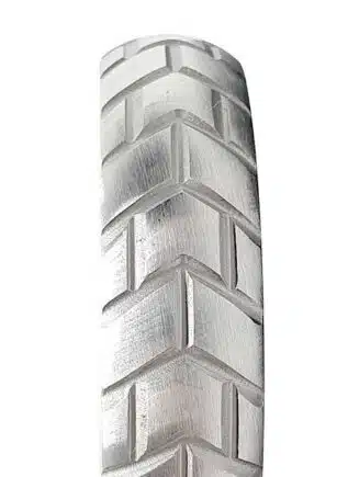 Black Label Tire Donut Cock Ring Stainless Steel