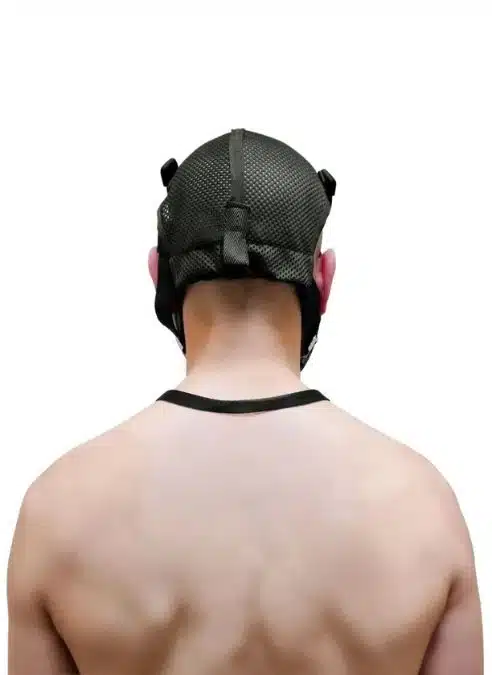 GASMASTER Black MSK Smoke Full Visor Gas Mask