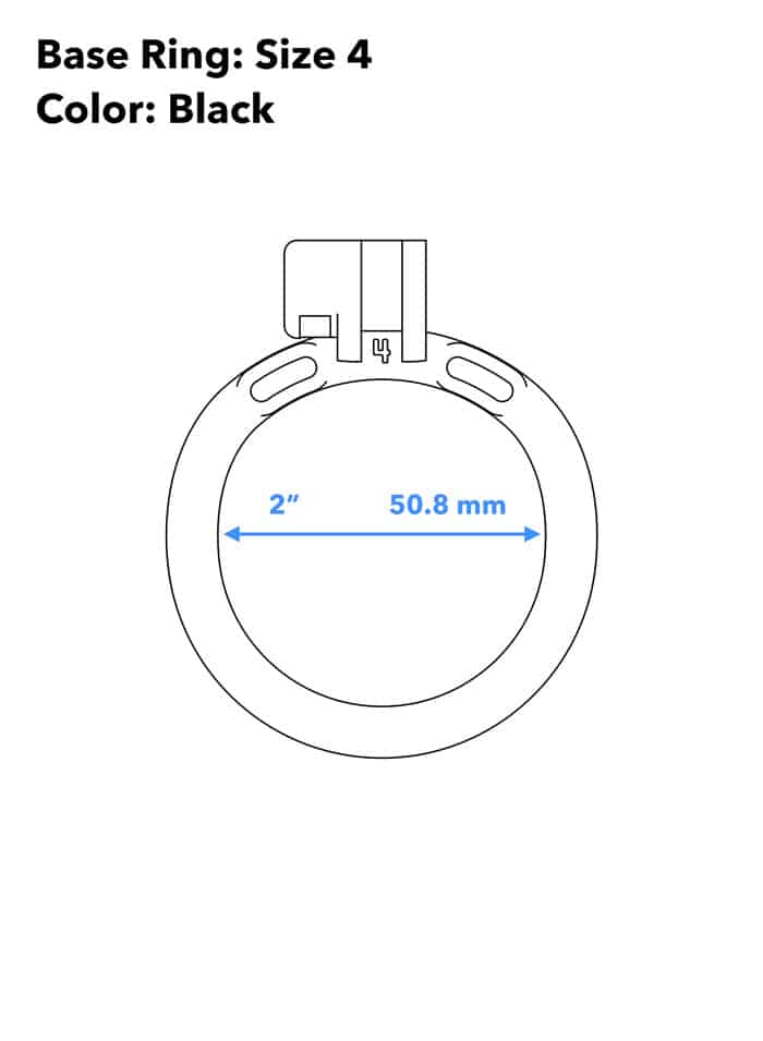 KINK3D Base Ring Black