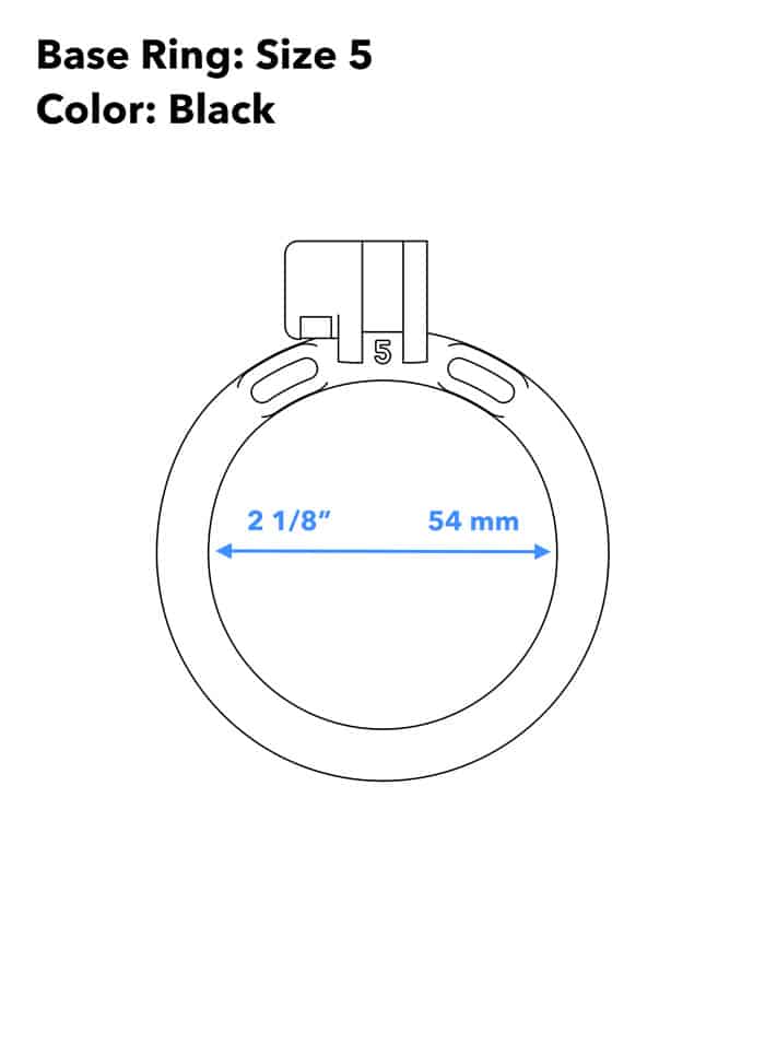 KINK3D Base Ring Black