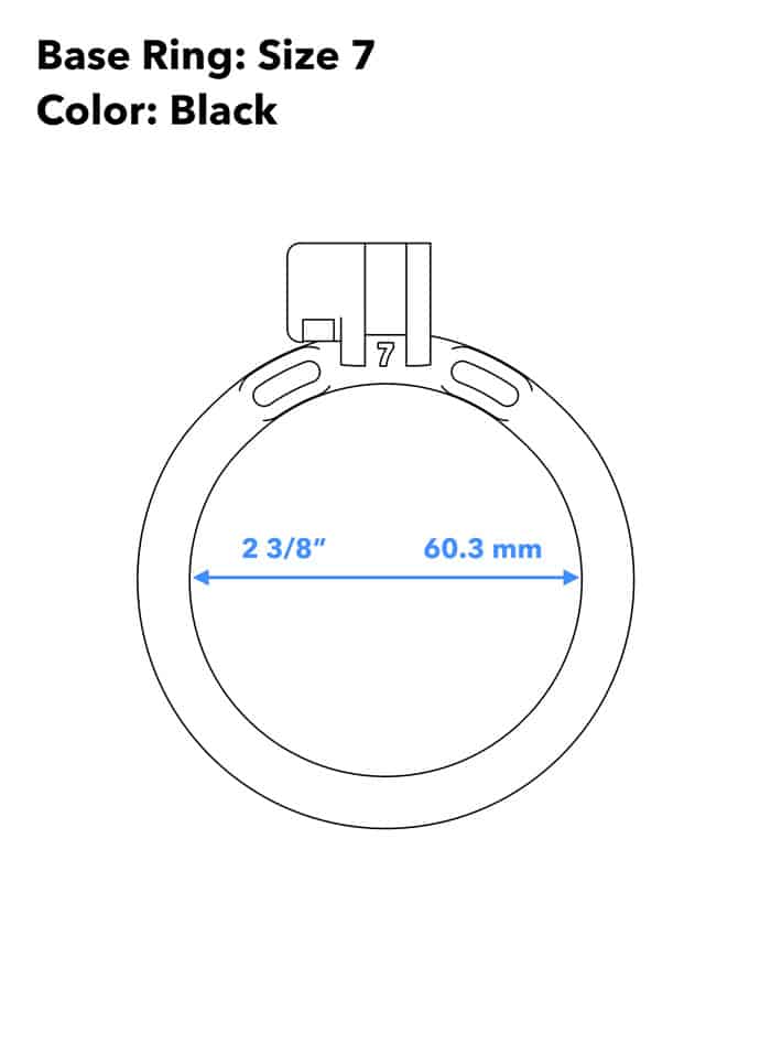 KINK3D Base Ring Black