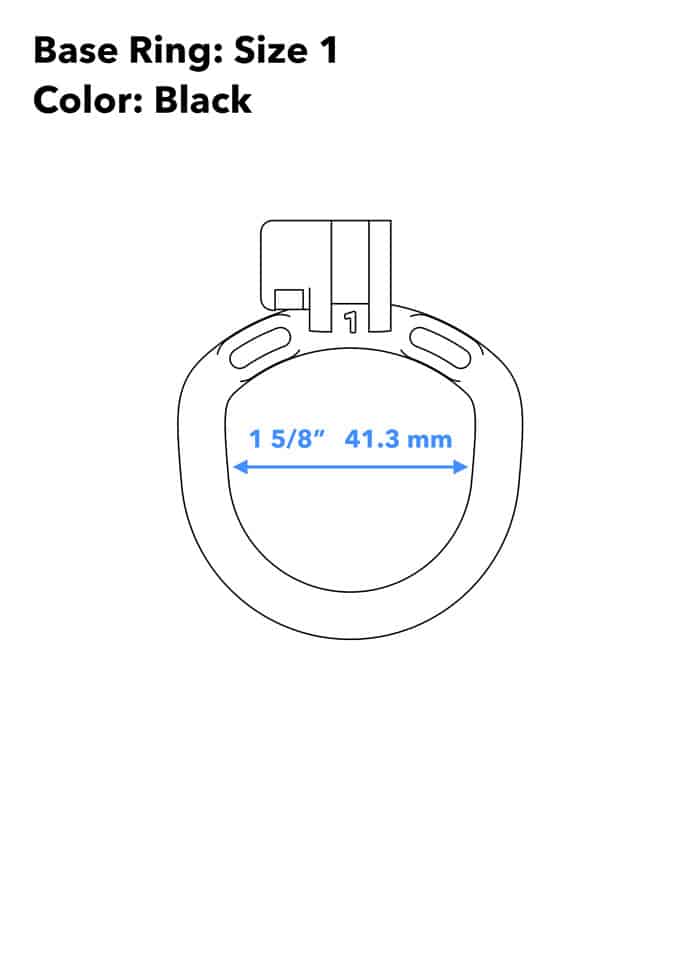 KINK3D Base Ring Black