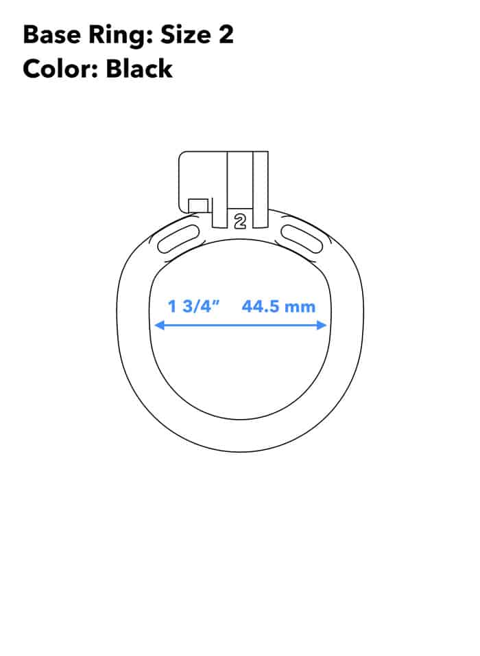 KINK3D Base Ring Black