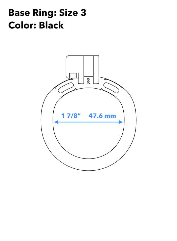 KINK3D Base Ring Black