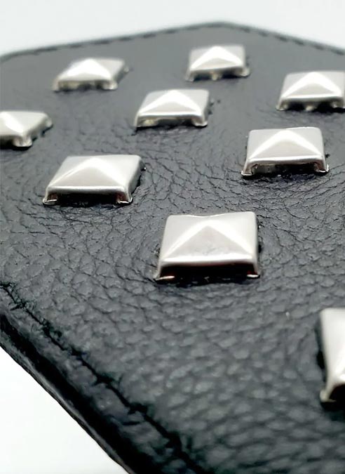 Leather Paddle with Studs