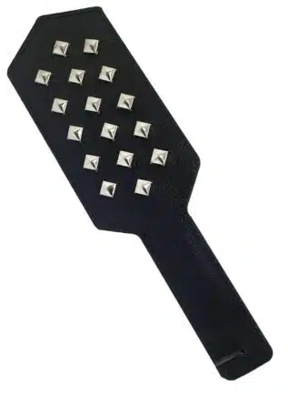 Leather Paddle with Studs
