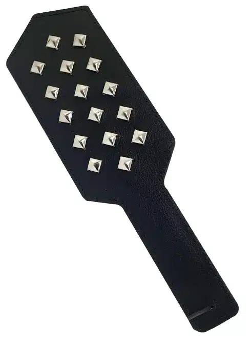 Leather Paddle with Studs