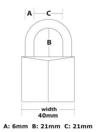 MasterLock 40 mm Black Cover Solid Aluminum Padlock 2-pack