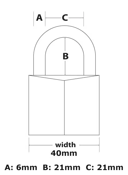 MasterLock 40 mm Black Cover Solid Aluminum Padlock 2-pack