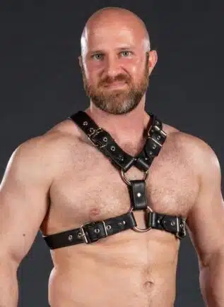Mr. S Leather English Top Buckle Harness Garment Leather