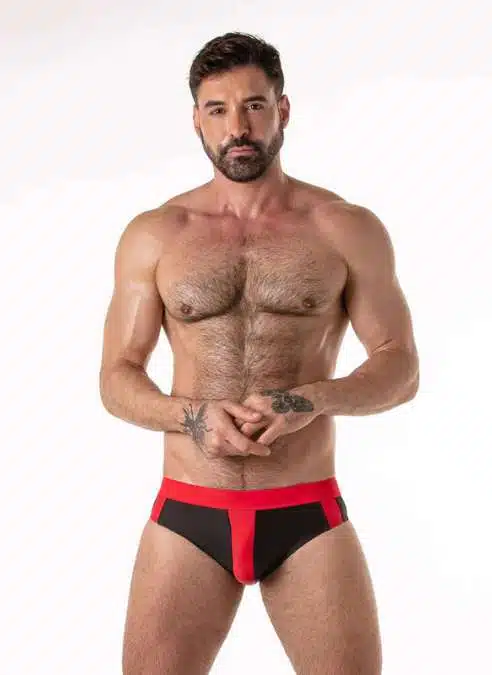 Mr. S Leather X Locker Gear Soaker Swim Brief