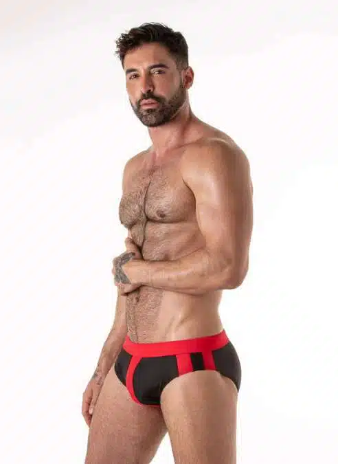Mr. S Leather X Locker Gear Soaker Swim Brief