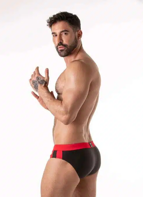 Mr. S Leather X Locker Gear Soaker Swim Brief