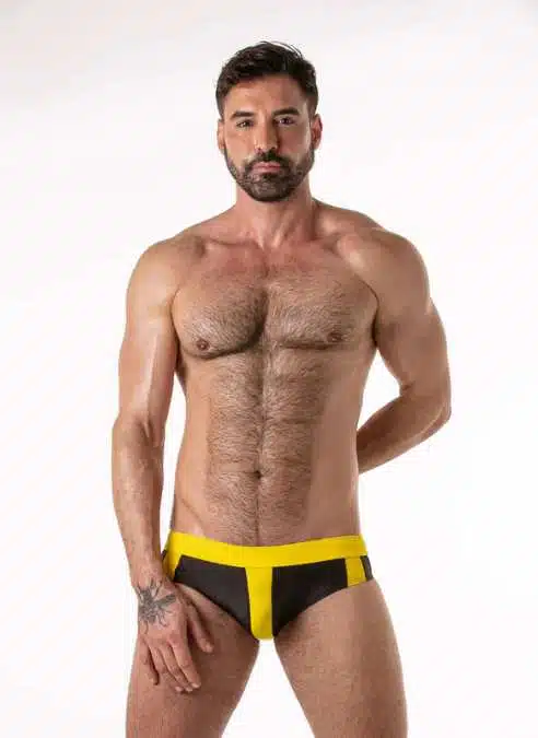 Mr. S Leather X Locker Gear Soaker Swim Brief