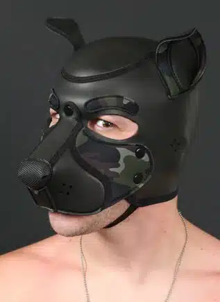 Mr. S Neo Frisky Pup Hood Camo