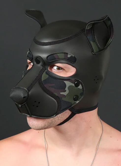 Mr. S Neo Frisky Pup Hood Camo