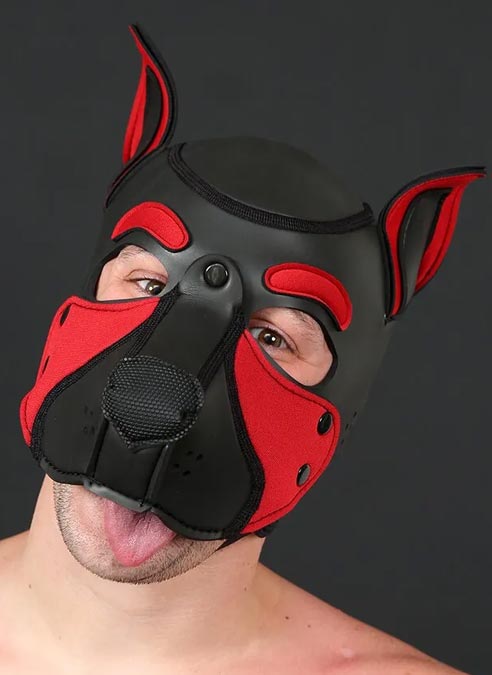Mr. S Neo Frisky Pup Hood Red