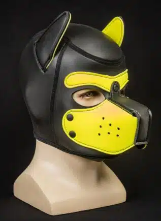 Mr. S Neoprene Puppy Hood Yellow