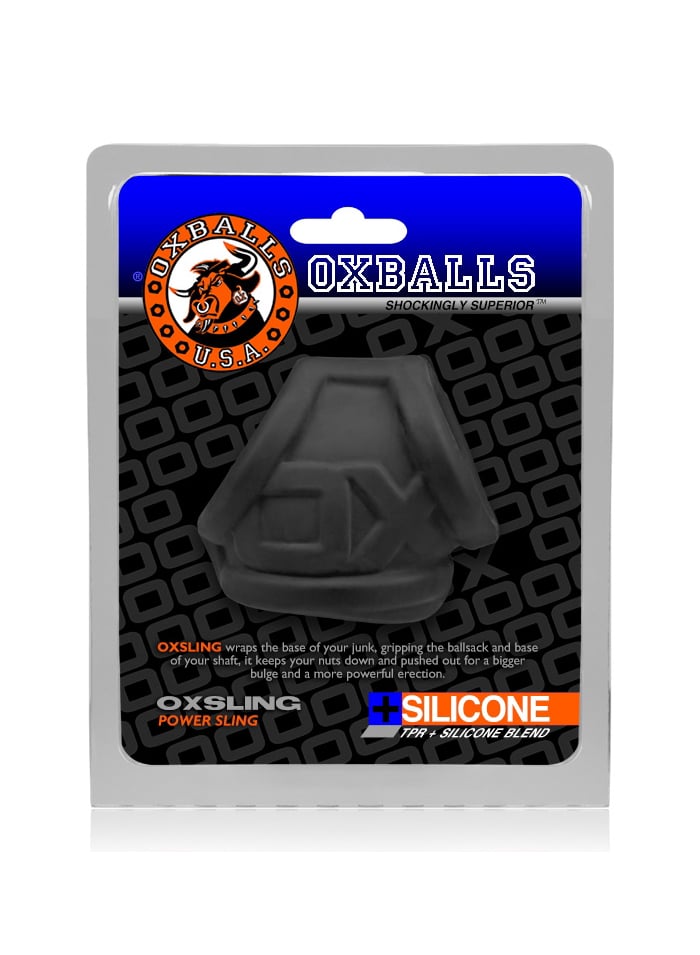 Oxballs Oxsling cocksling TPR + Silicone ice black