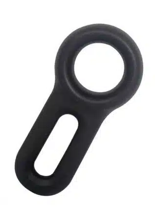 Brutus Spanner Liquid Silicone Cock Ring Black