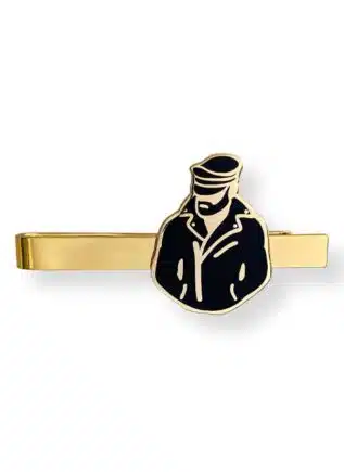 Master of the House Tie Clip Biker