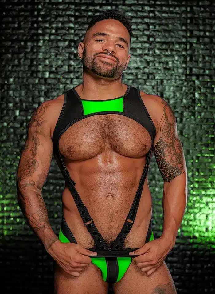 Mr. S Neo Archer Body Harness Lime