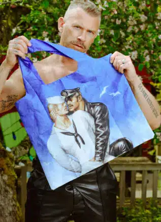 Tom of Finland Bon Voyage Recycled Foldable Tote