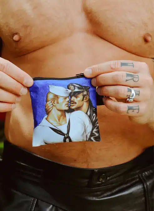 Tom of Finland Bon Voyage Recycled Foldable Tote