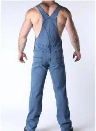 CellBlock 13 Axel Denim Overall Light Blue