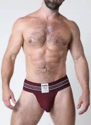 Cellblock 13 Tight End Jockstrap Burgundy