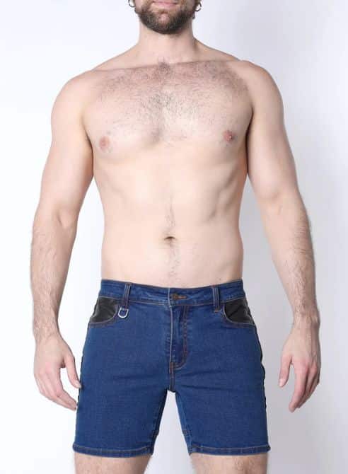 CellBlock13 Kennel Club Shadow Denim Short available in two colors