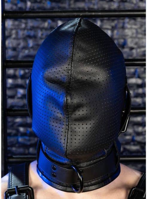 Mr. S Leather Blackout Submission Hood