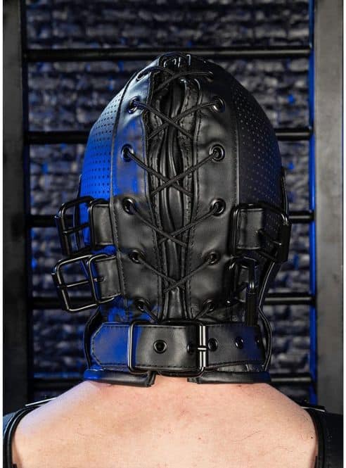 Mr. S Leather Blackout Submission Hood