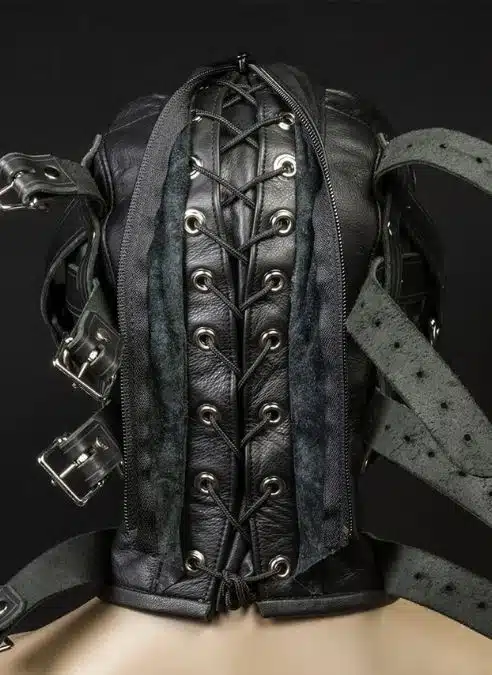 Mr. S Leather Heavy Duty Hood with Triple Straps