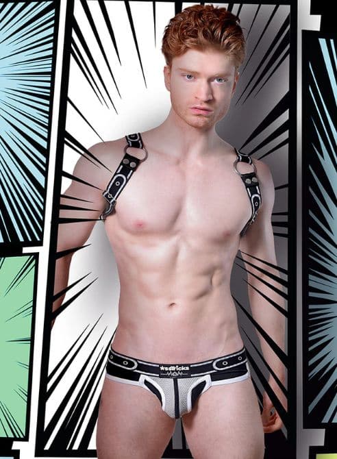 Asstricks Comicaze Brief - available in two colors