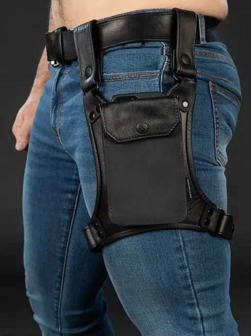 Mr. S Leather Centurion Leg Harness and Holster - available in 4 colors