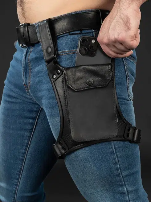 Mr. S Leather Centurion Leg Harness and Holster - available in 4 colors