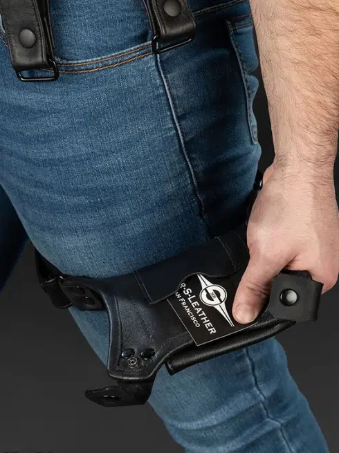 Mr. S Leather Centurion Leg Harness and Holster - available in 4 colors