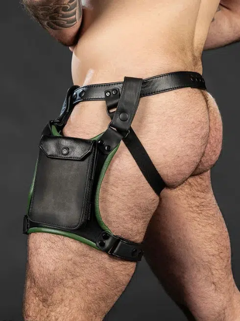 Mr. S Leather Centurion Leg Harness and Holster - available in 4 colors